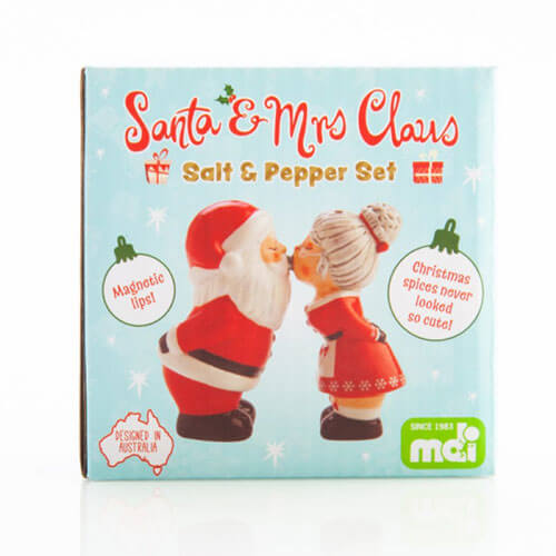 Santa & Mrs Claus Salt & Pepper Set