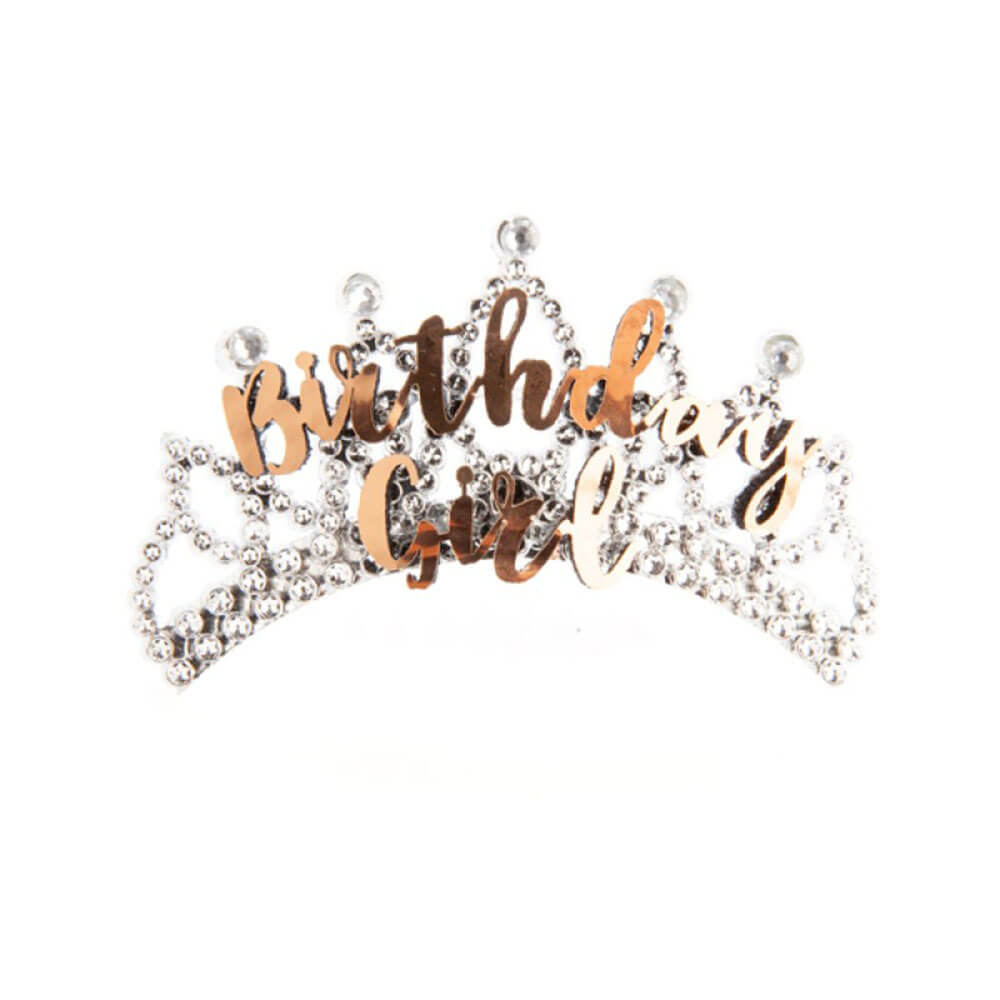 Alandra Rose Gold e Silver Tiara