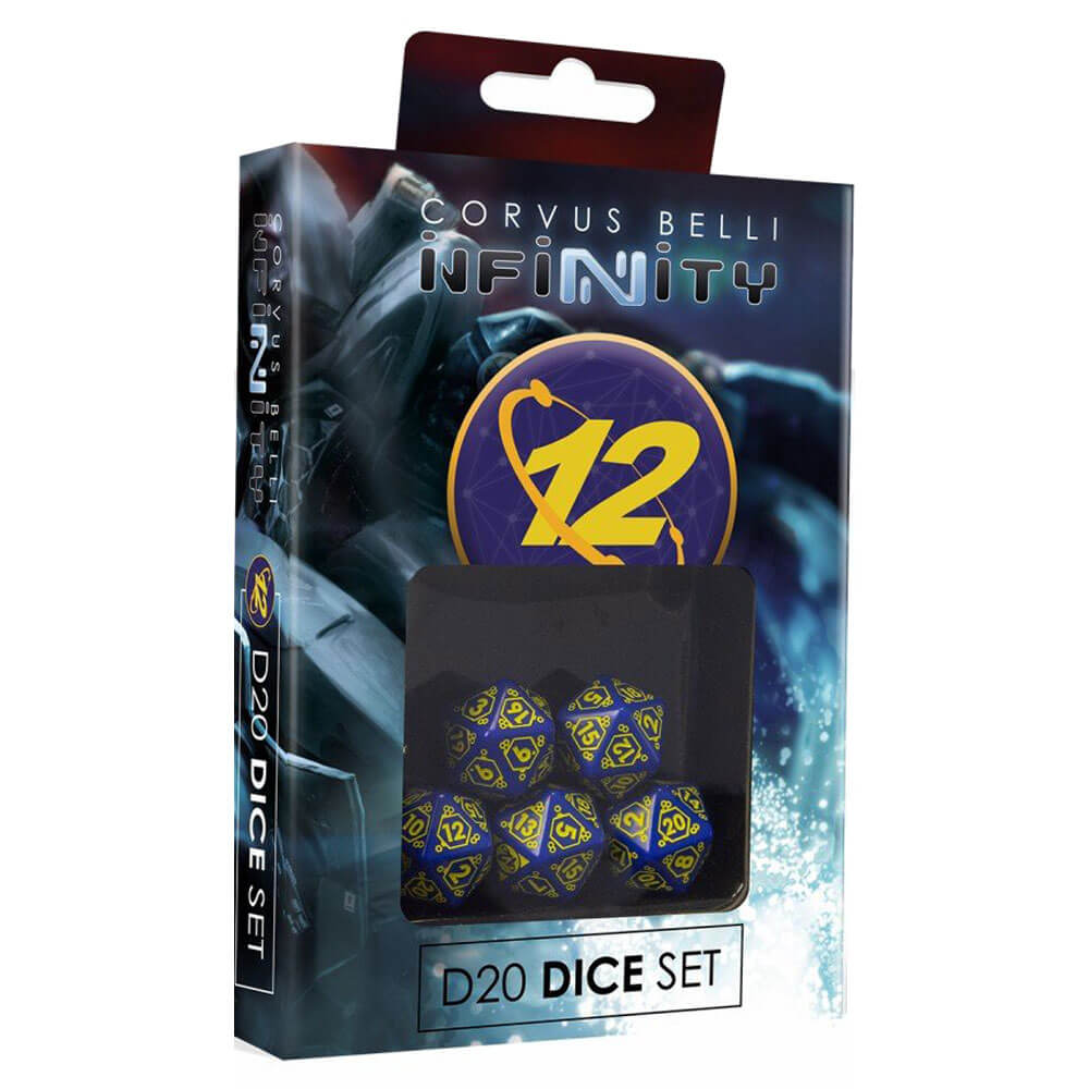 Set di dadi Infinity D20