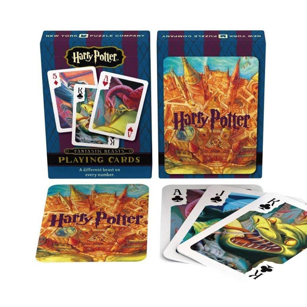 Cartes à jouer des decks Harry Potter