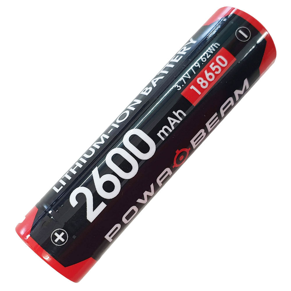 Powa Beam 18650 USB Batería de antorcha recargable