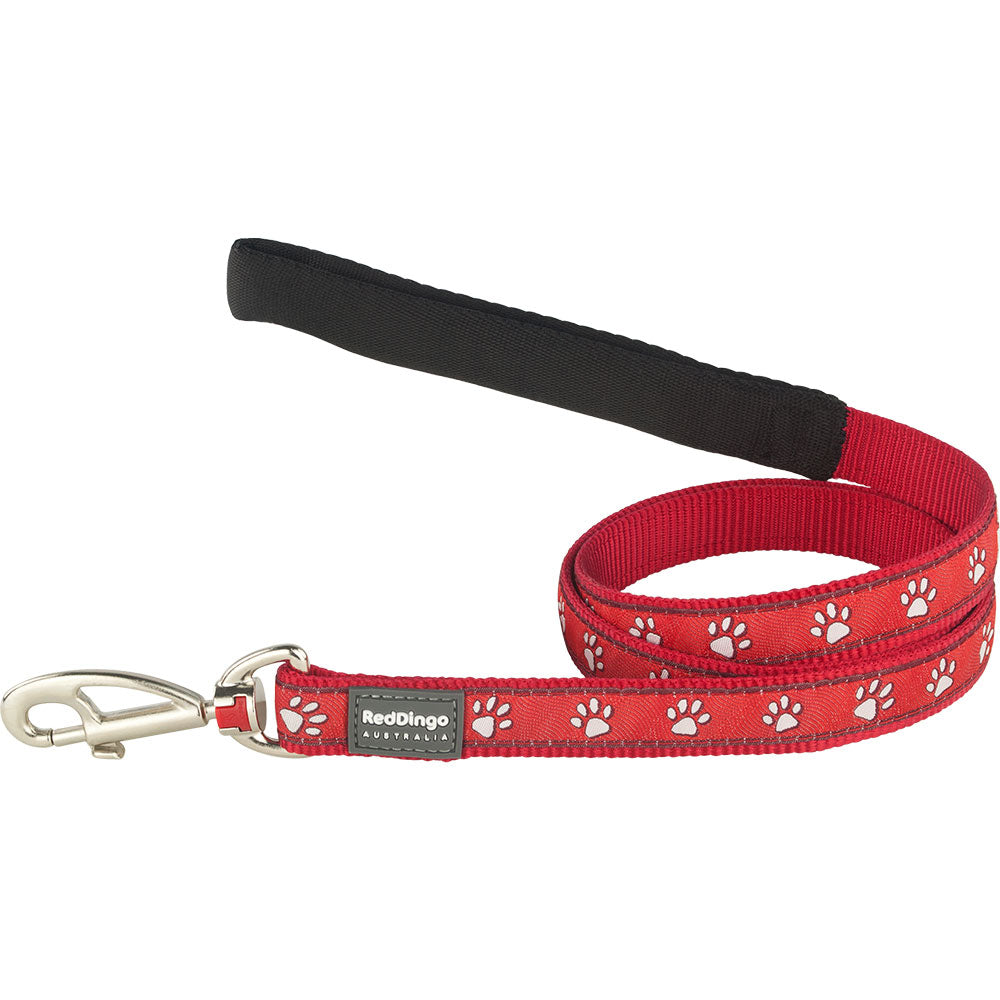 Desert Paws Dog Lead (czerwony)