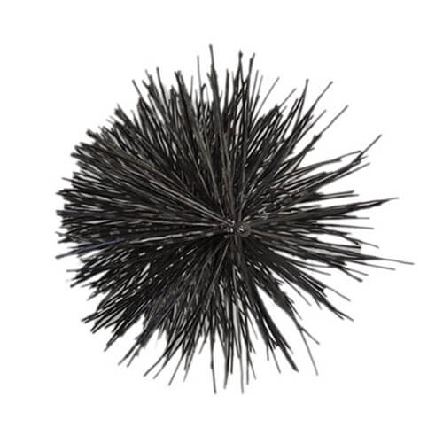 FireUp 12' Polypropylene Pull Thru Flue Brush Kit (7" Dia.)