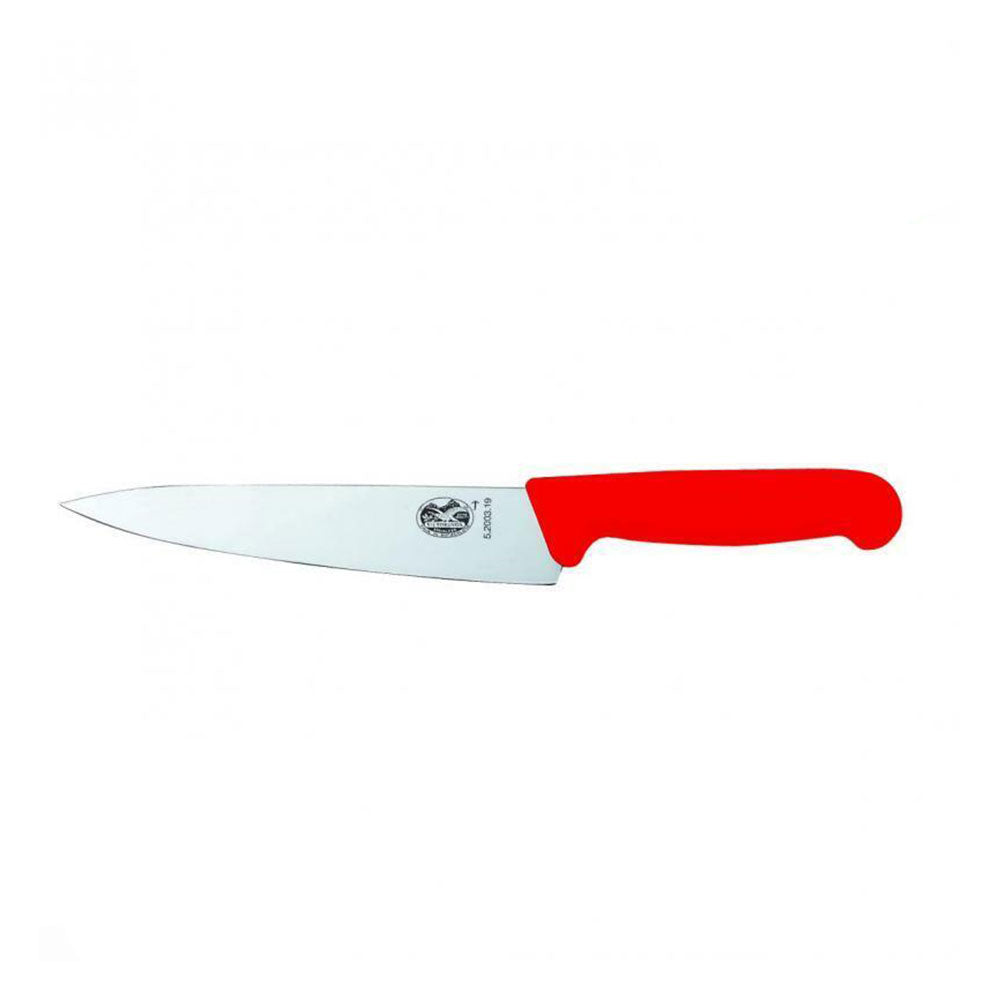 Victorinox Cozes de escultura na faca fibrox (vermelho)