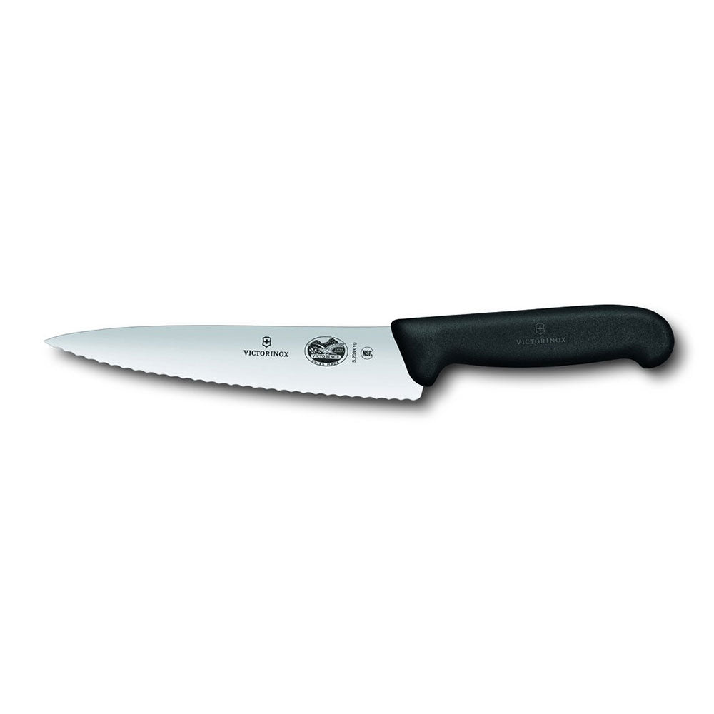 Victorinox Cooks Wavy Edge Sharving Knife (Fibrox)