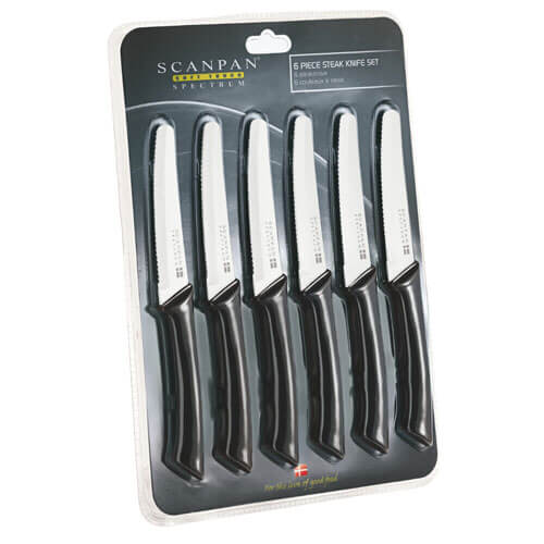 Scanpan Spectrum Steak Knife Set (6pcs)