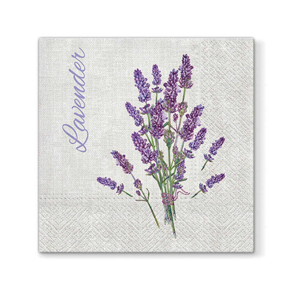 PAW LAVENDER LUNCH SEVKIN 33CM (20PK)