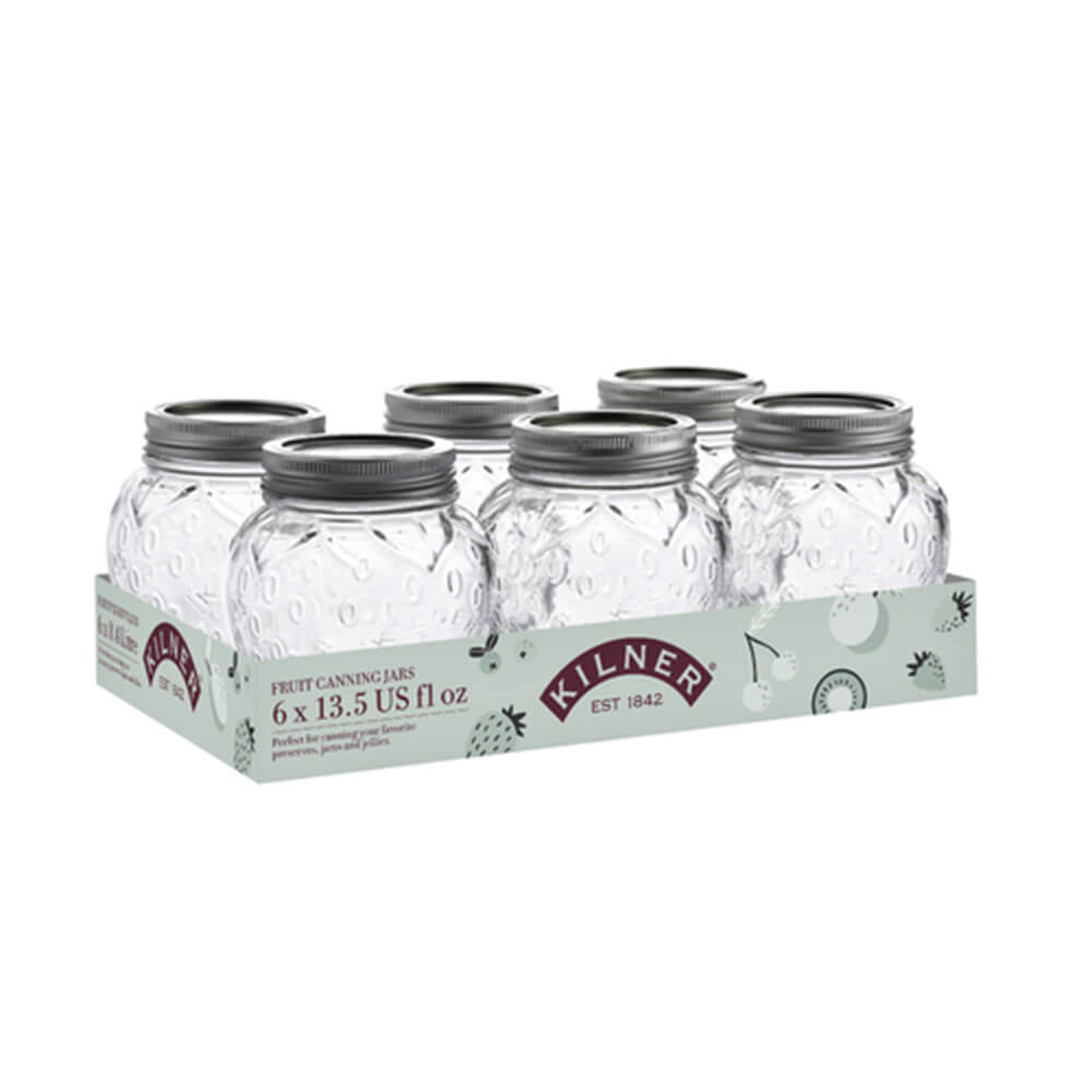 Kilner Strawberry Fruit Prese Jar 400ml