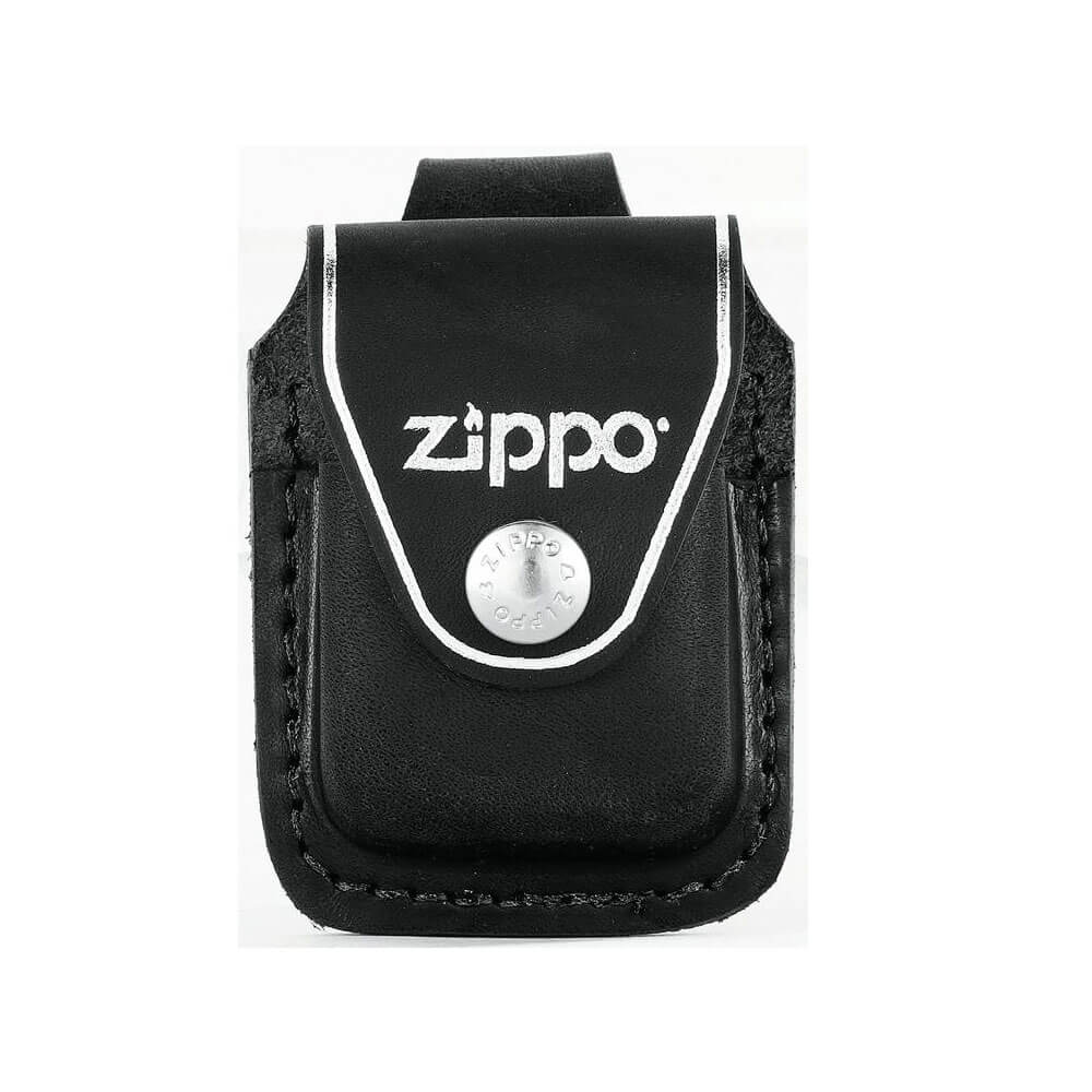 Tasto in pelle Zippo con loop