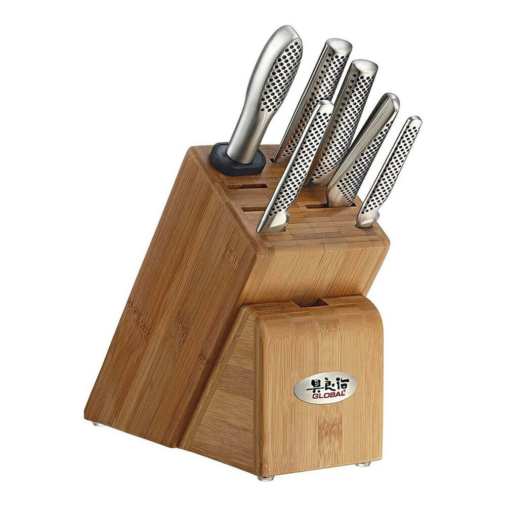 Global Katana Katana Knife Block Set (6pcs)