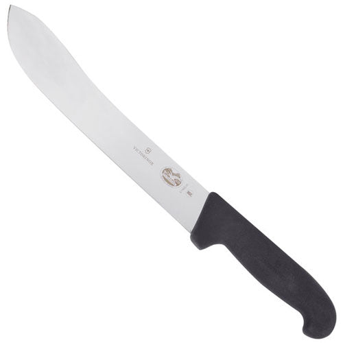 Wide Tip Blade Fibrox Butcher's Knife (Black)