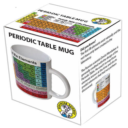 Discover Science Periodic Table Mug