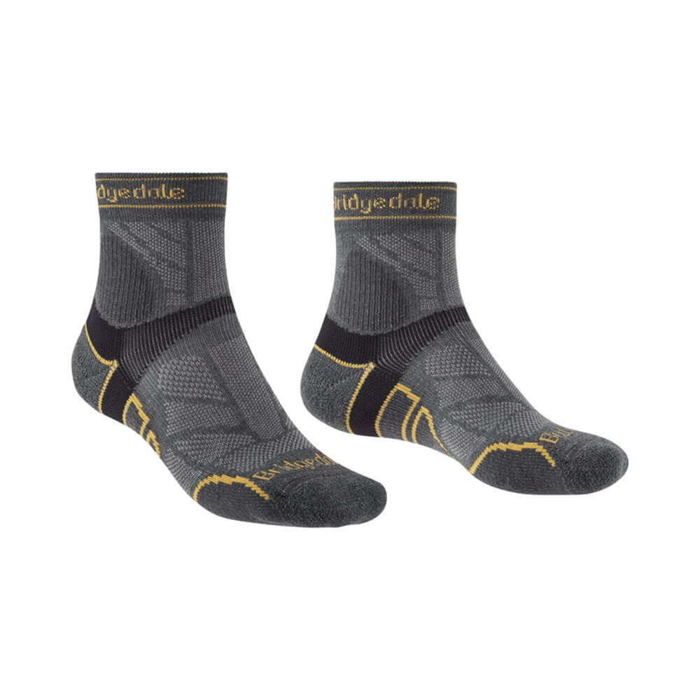 Merino Sport 3/4 sokker (Gunmetal)