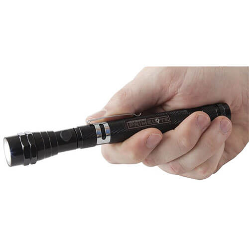 Super Bright LED Torch w/ Magnetic Head and Telescopic Neck