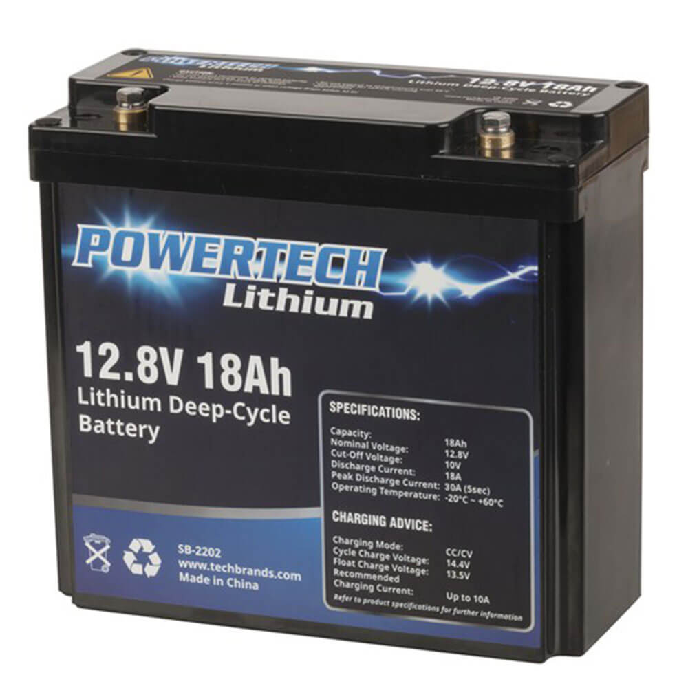 PowerTech Deep Cycle Battery (12,8V LifePo4)