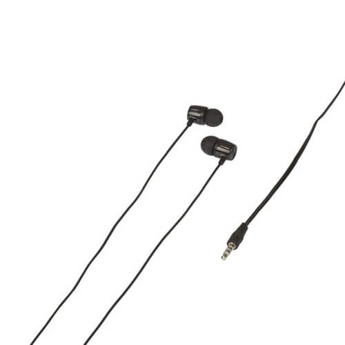 3.5mm Inner Ear Stereo Earphones (Black)