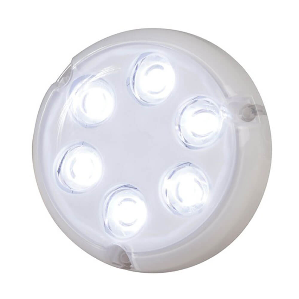 LED -lys under vann overflate (6x1w)