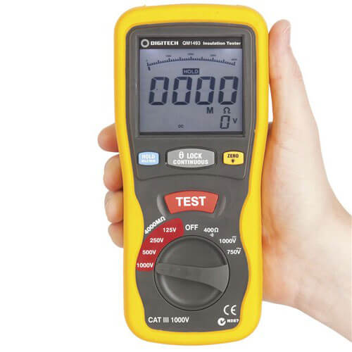 Insulation Digital Tester/Multimeter (CatIII 1000V)