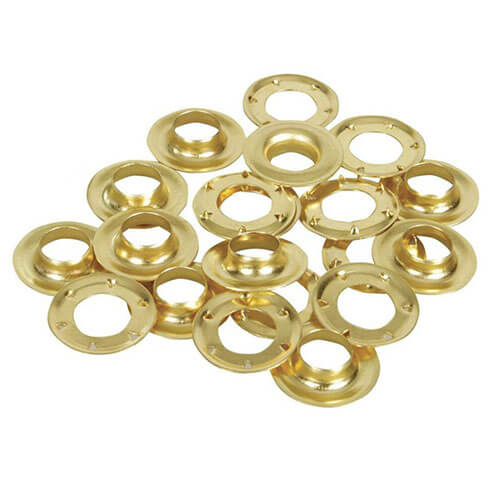 Canopy Eyelet Kit Brass 10 Packs