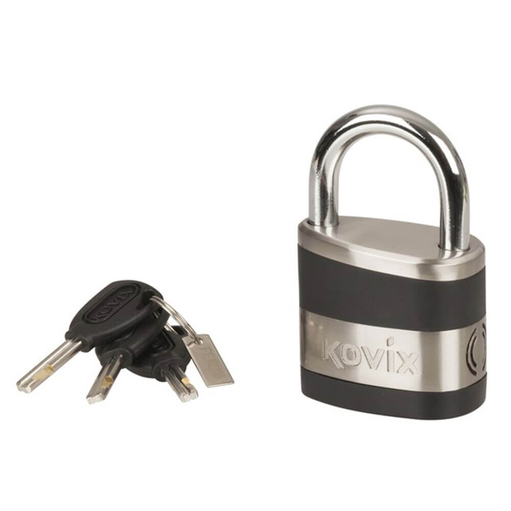 Alarmed Stainless Steel Pad Lock