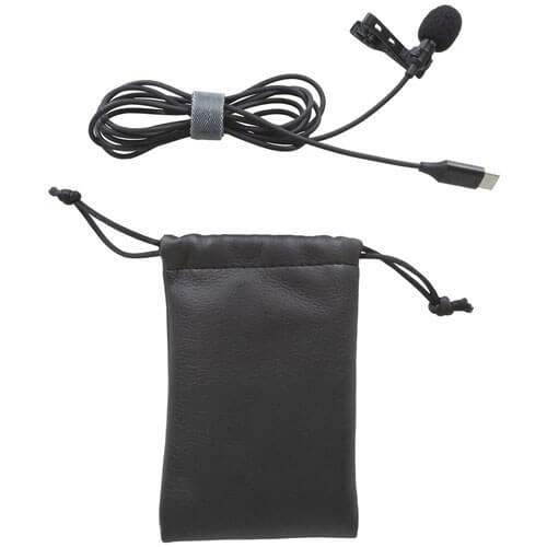 USB Type-C Lapel Microphone Tie Clasp Stereo