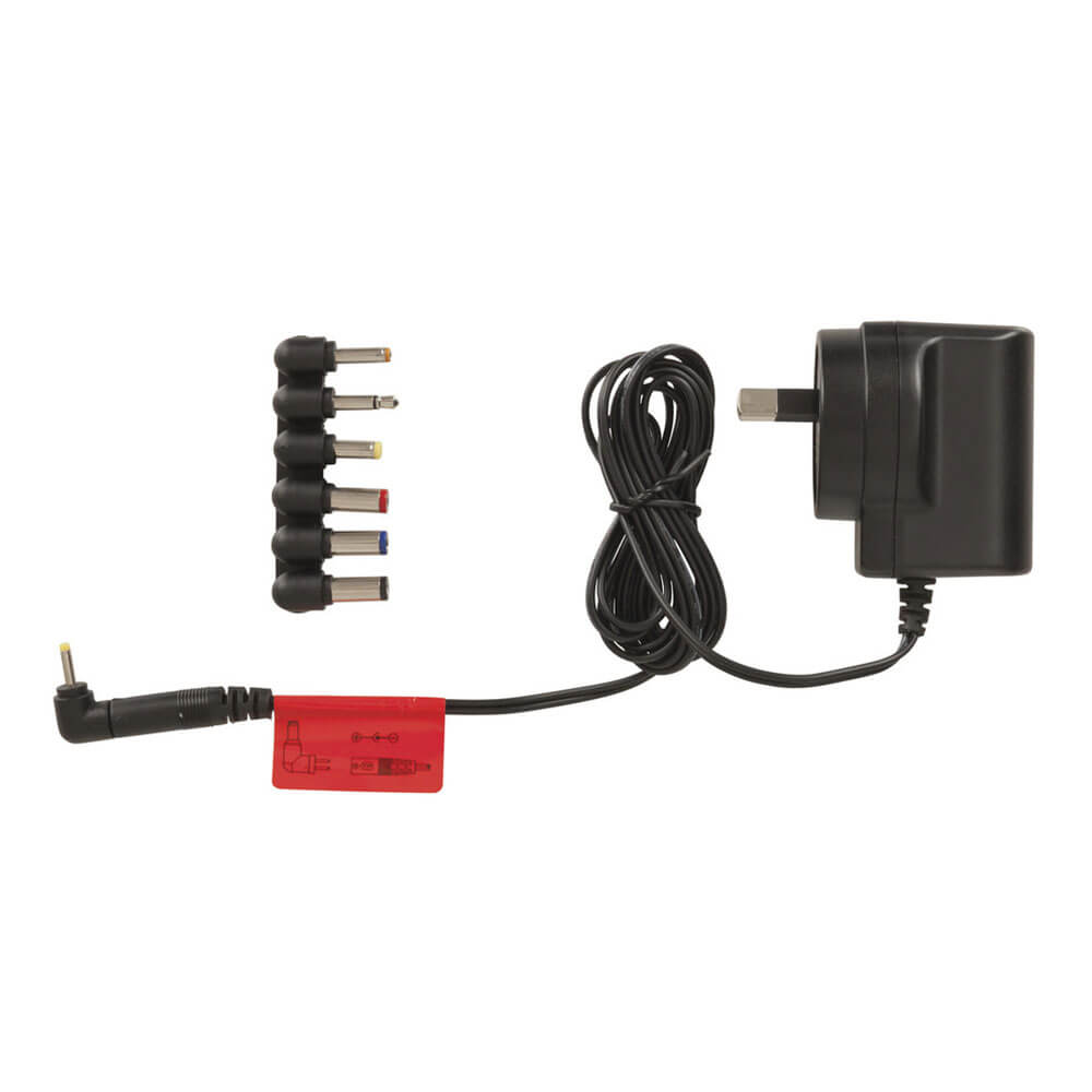 Adaptateur d'alimentation de mode de commutation ultra-allumé (7 bouchons)