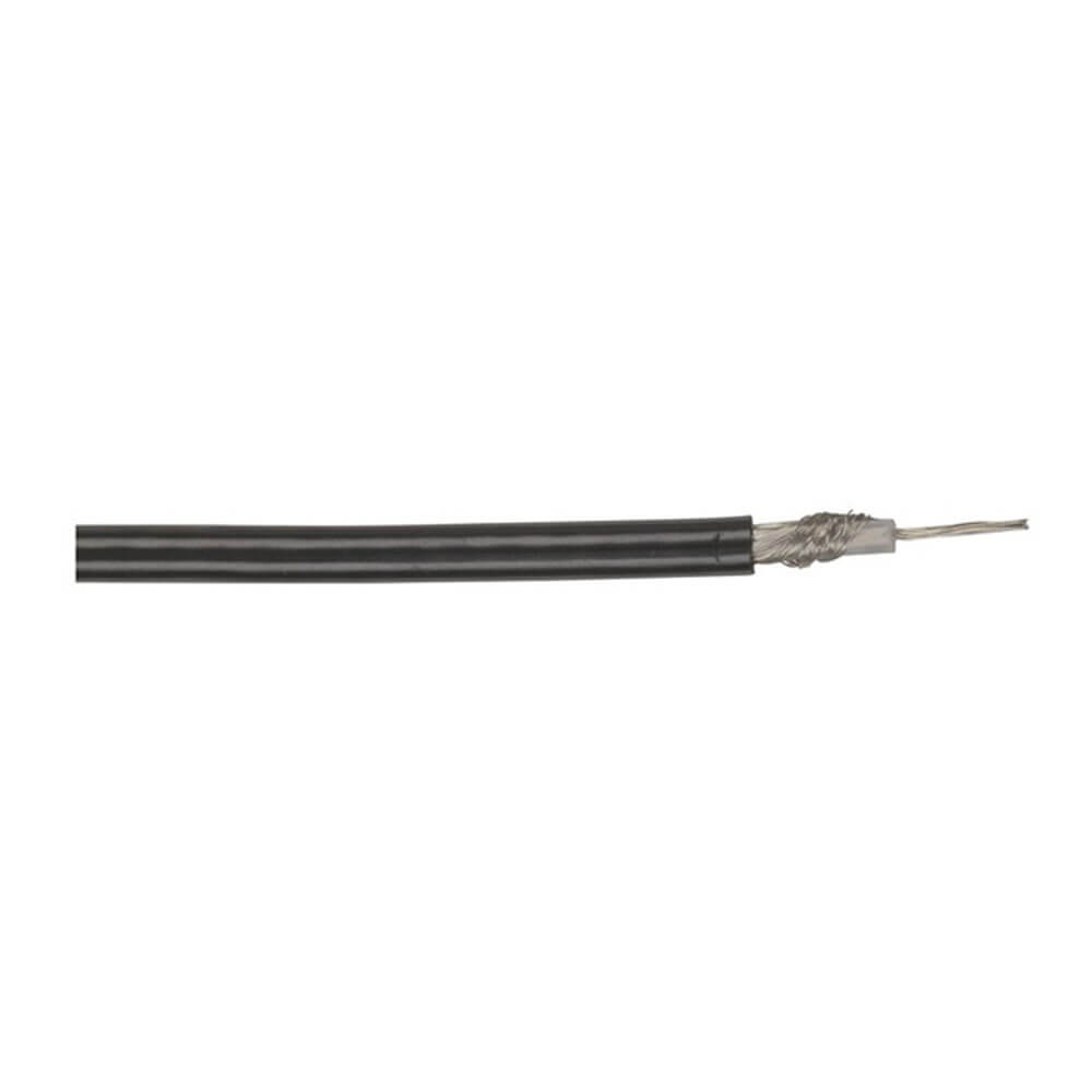 Coaxial Cable 50 ohm Black (100m)