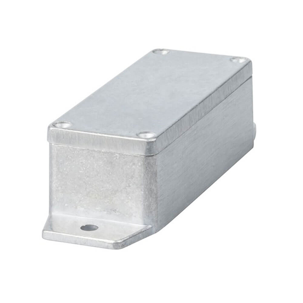 Forseglet aluminium Diecast -kasse med flange