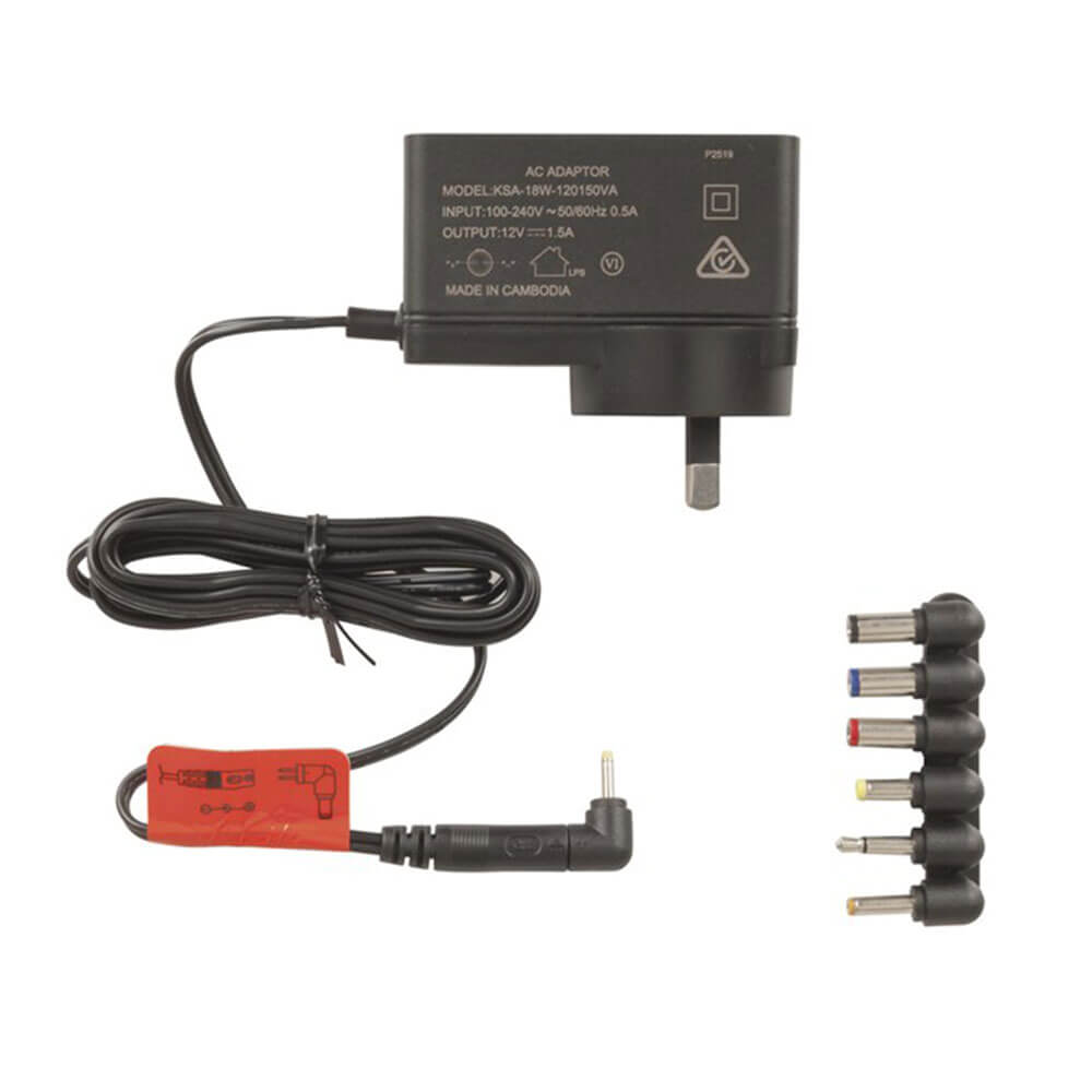 Adaptateur de puissance mince (7 bouchons)