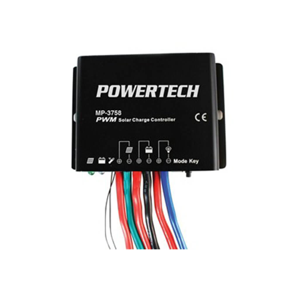 Powertech PWM Solarladeregler (12V oder 24V)