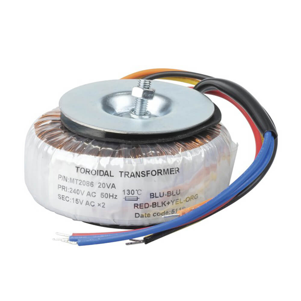 Transformador toroidal de bajo perfil (20V)