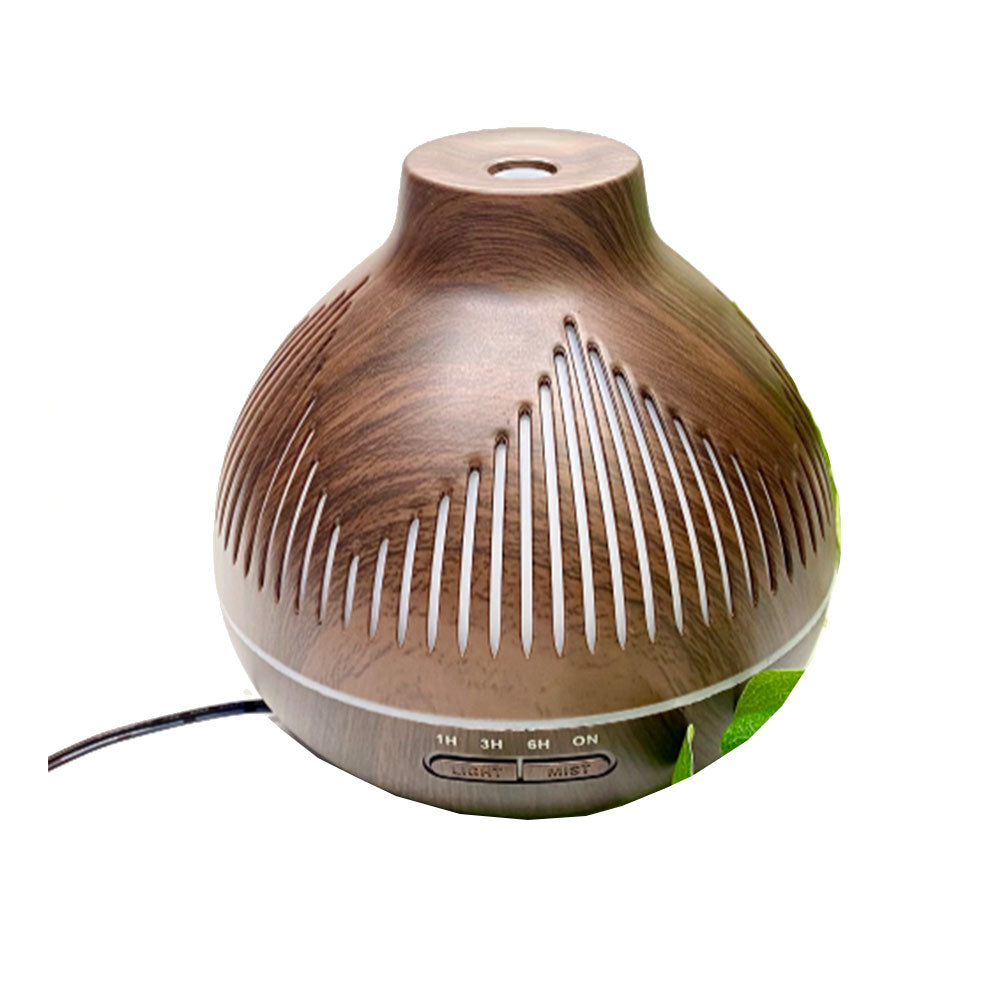 Diffusore e umidificatore aromatico incorniciati in legno