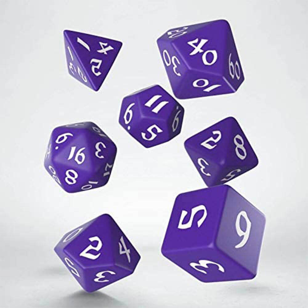 Classic Runic Dice Set (uppsättning av 7)