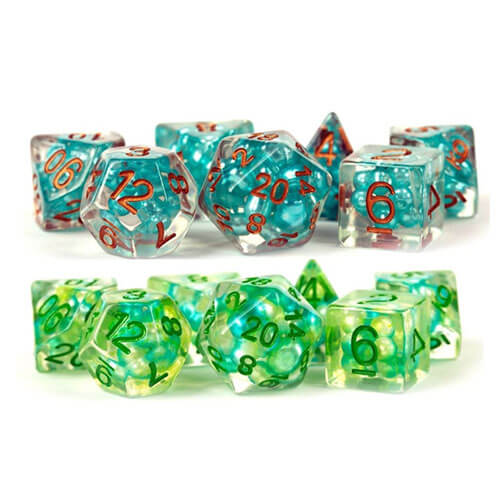 MDG Resin Pearl Poly Dice Set 16mm