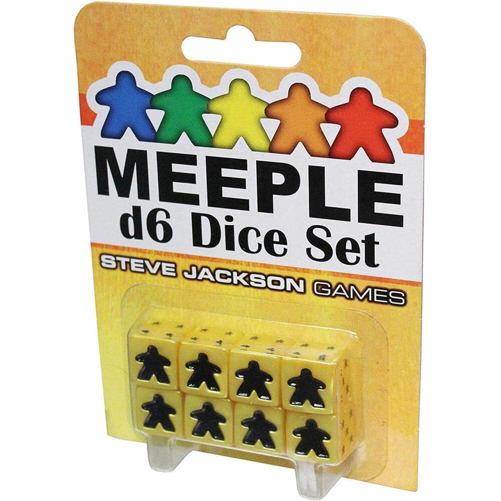 Set de dados meeple d6