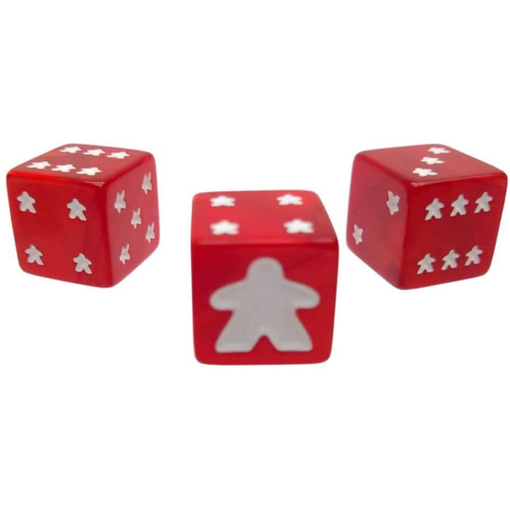 Set de dados meeple d6