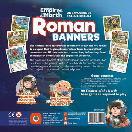 Empires of the North Roman Banners Card Game