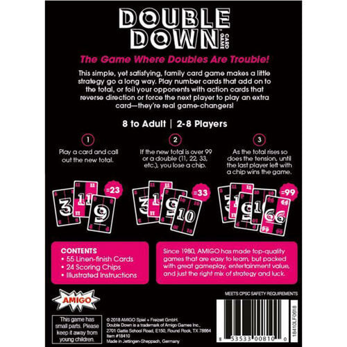 Double Down Card Game (Lobo 77)