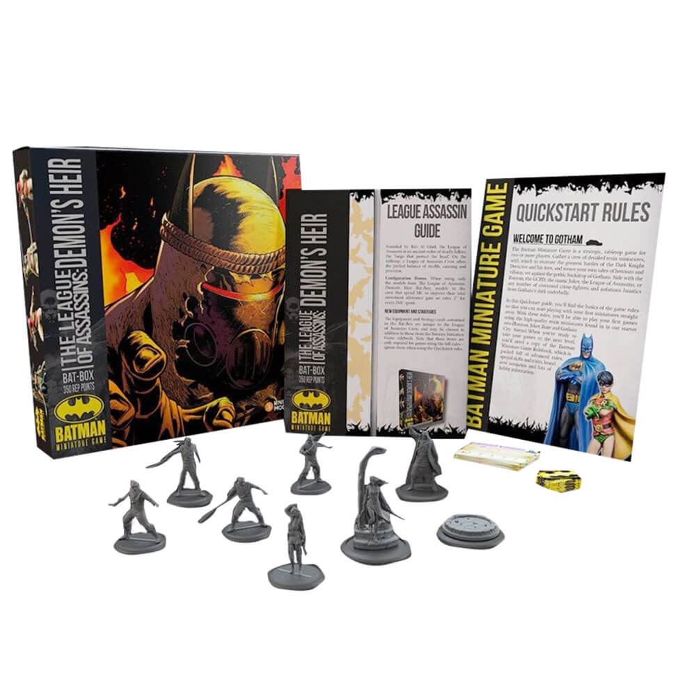 Batman Miniature Game the League of Assassins Demon's Heir