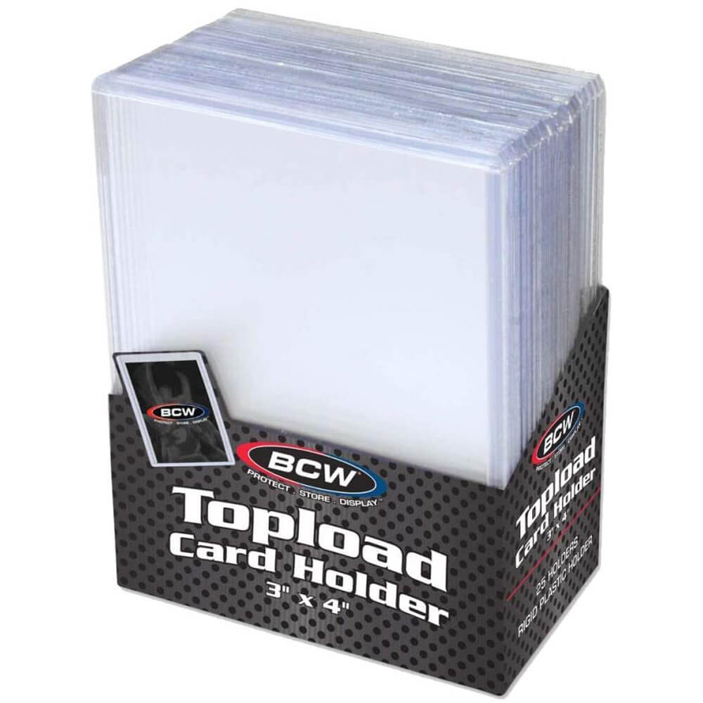 BCW Topload Card Holder (3 "x 4")