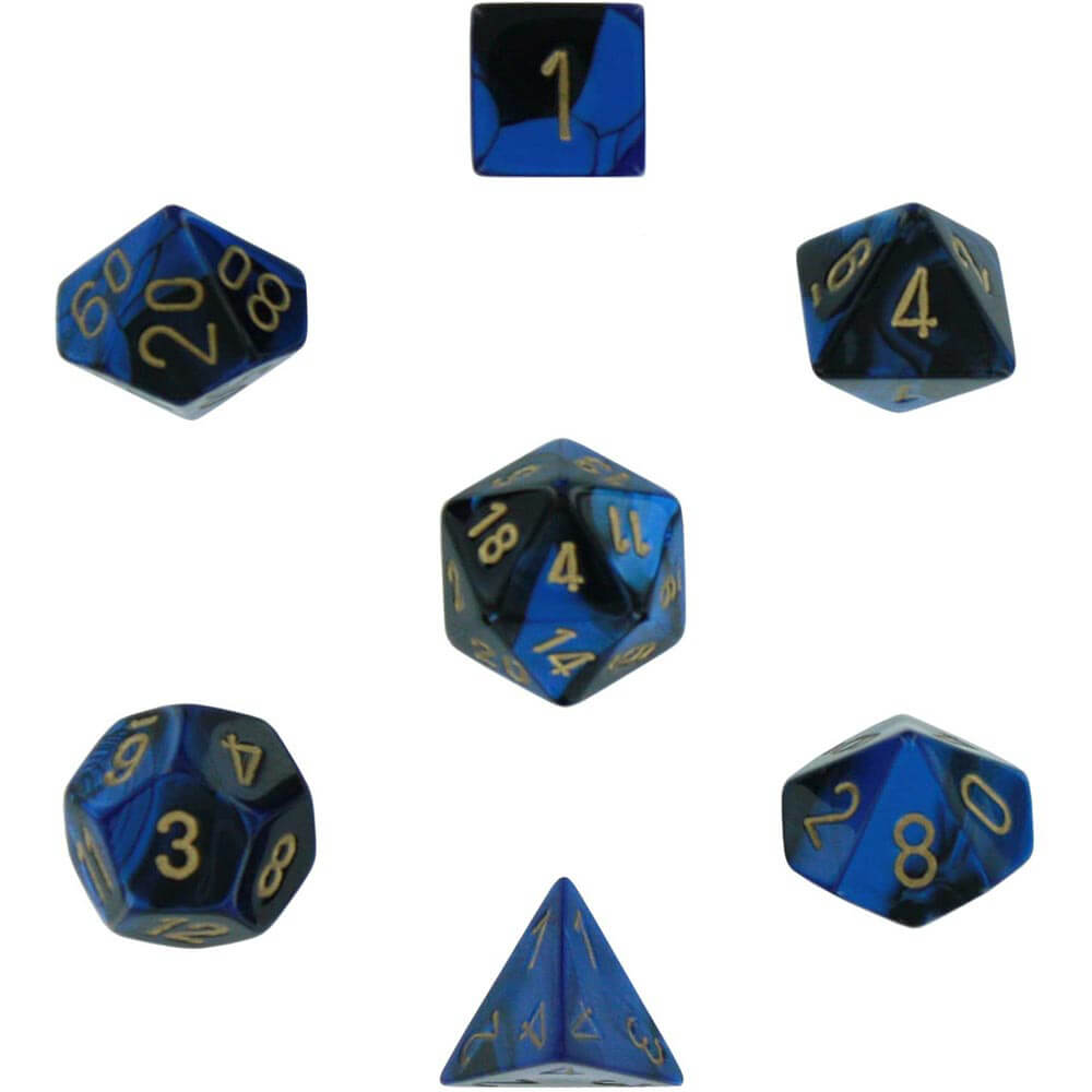 D7 Die Set Dice Gemini Poly (7 dés)