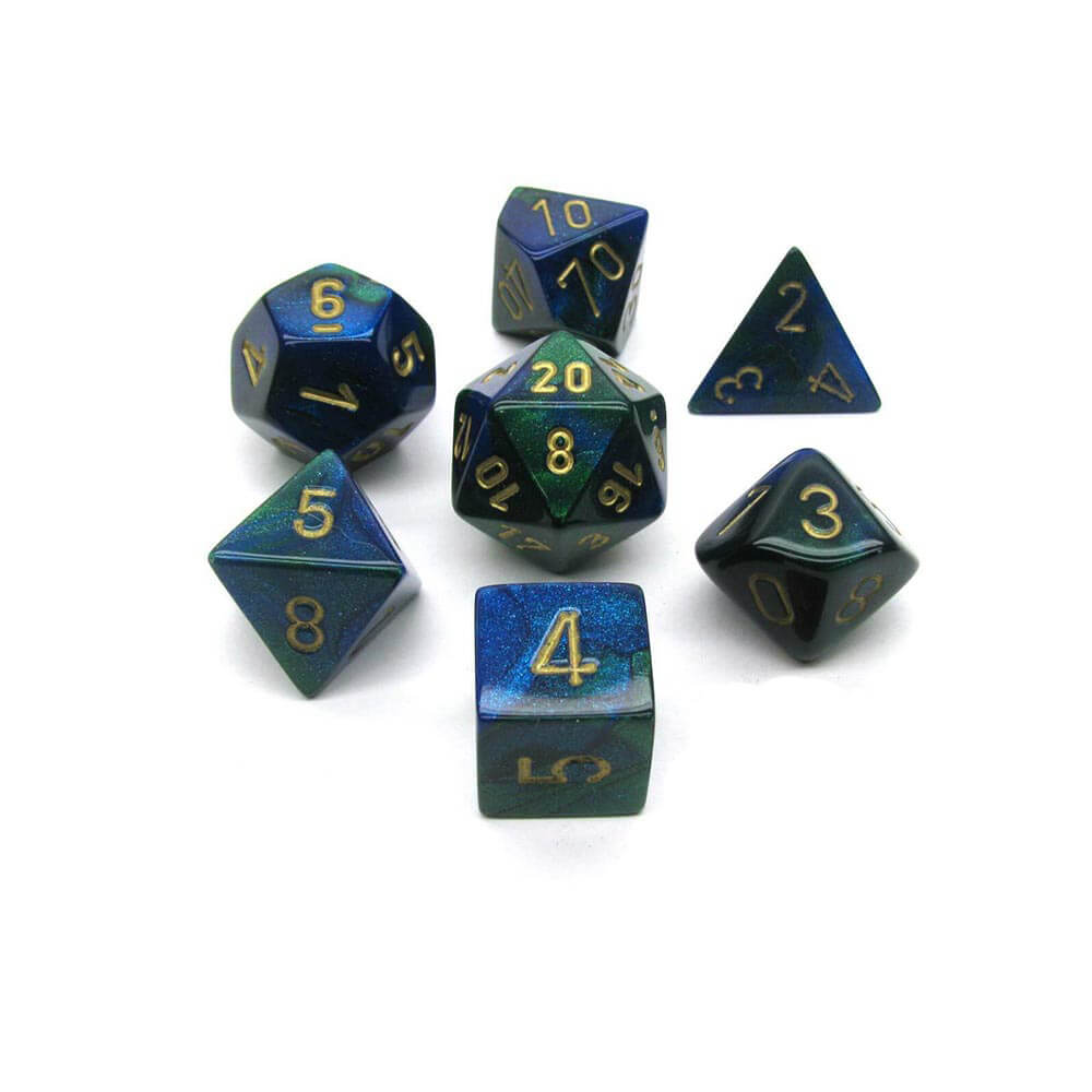 D7 Die Set Dice Gemini Poly (7 DICE)