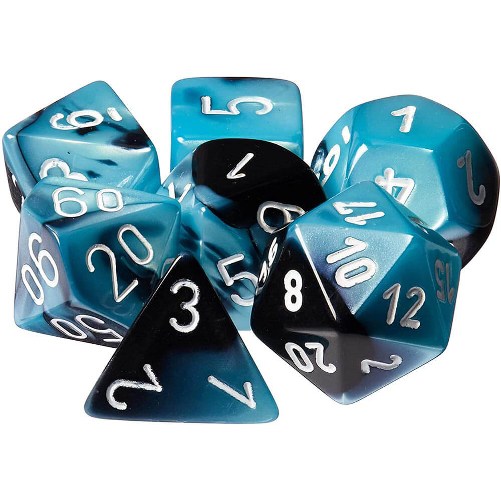 D7 Definir Dice Gemini Poly (7 Dados)