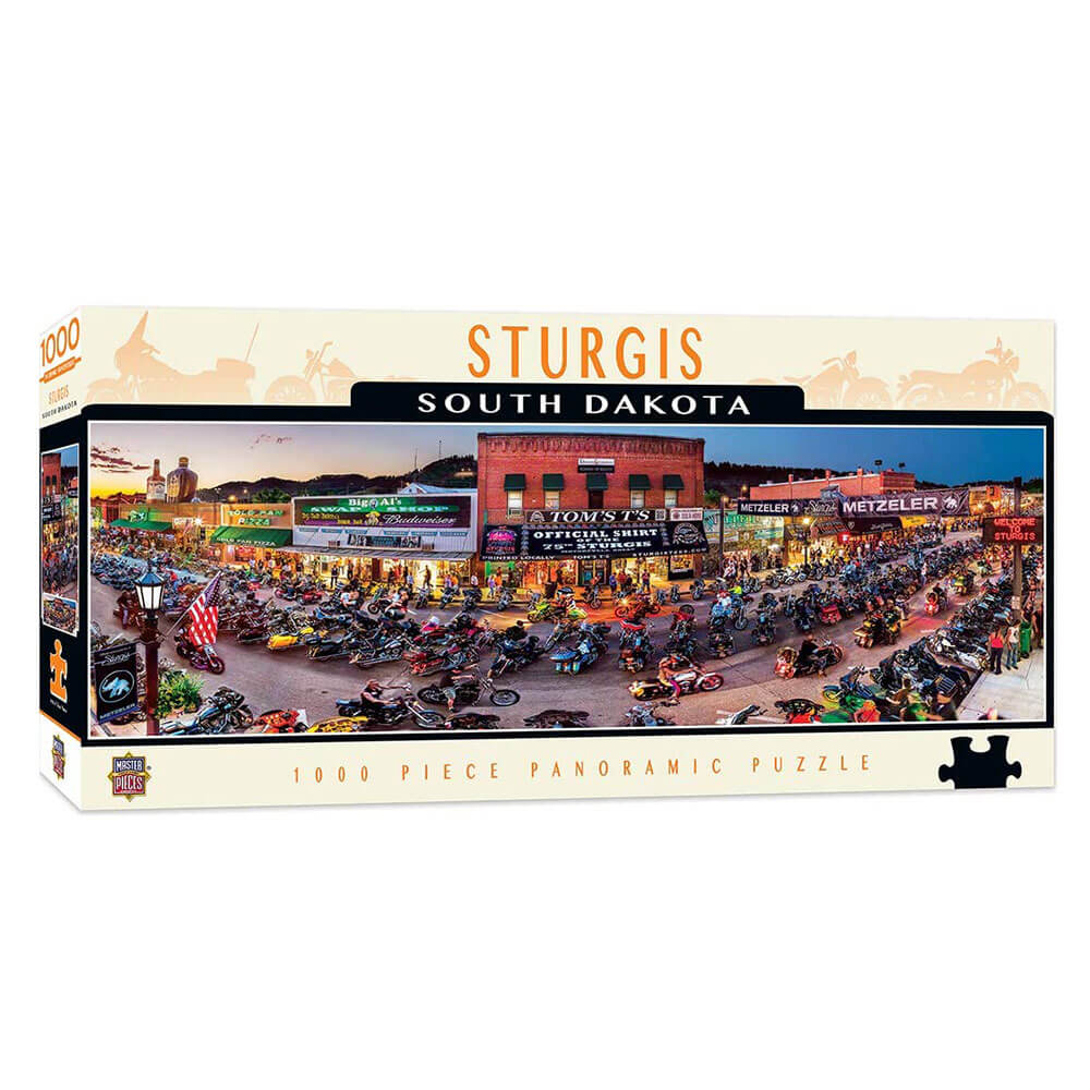 Masterpieces puzzle panorama (1000 pcs)