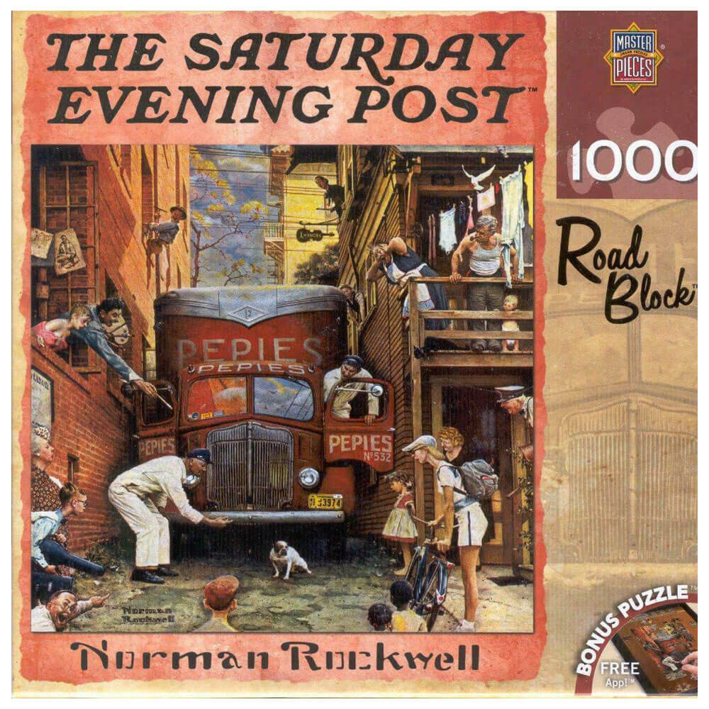 Saturday Evening Post 1000pc puslespil