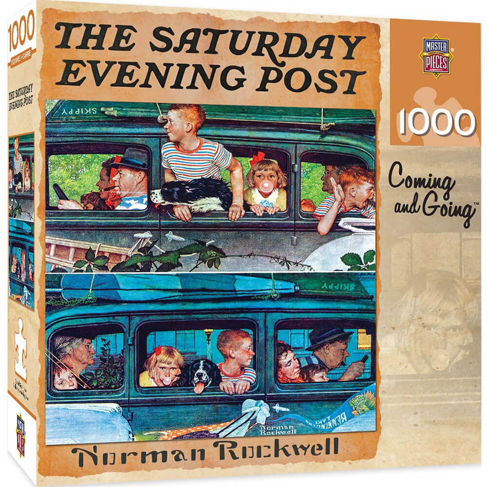 Saturday Evening Post 1000pc puslespil