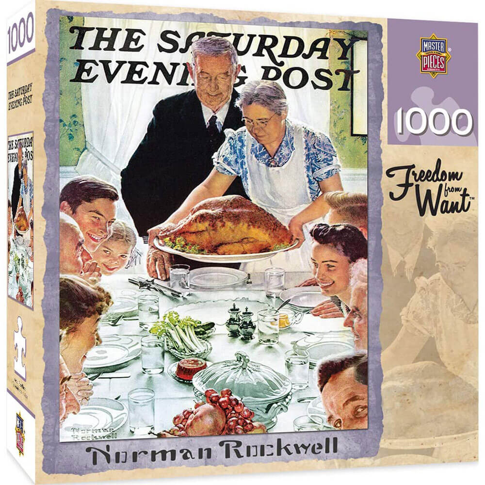 Saturday Evening Post 1000pc puslespil