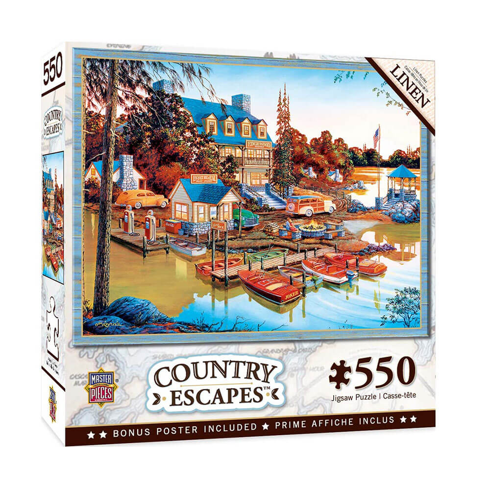 MP Country Escapa de rompecabezas (550 PC)