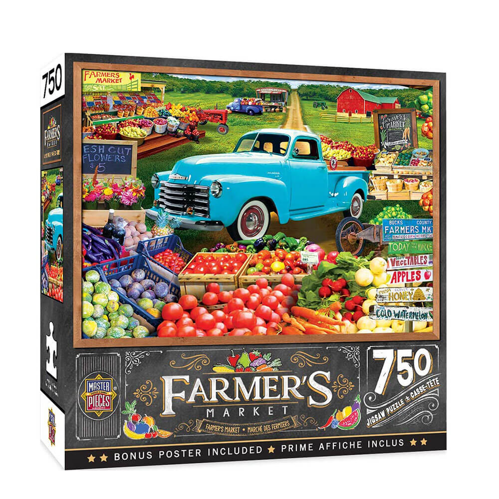 Puzzle di mercato degli agricoltori (750 pezzi)