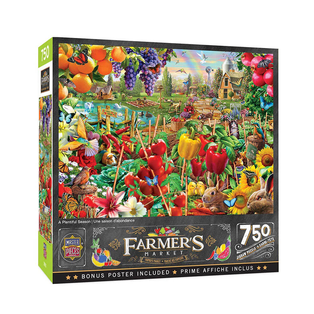 Puzzle di mercato degli agricoltori (750 pezzi)